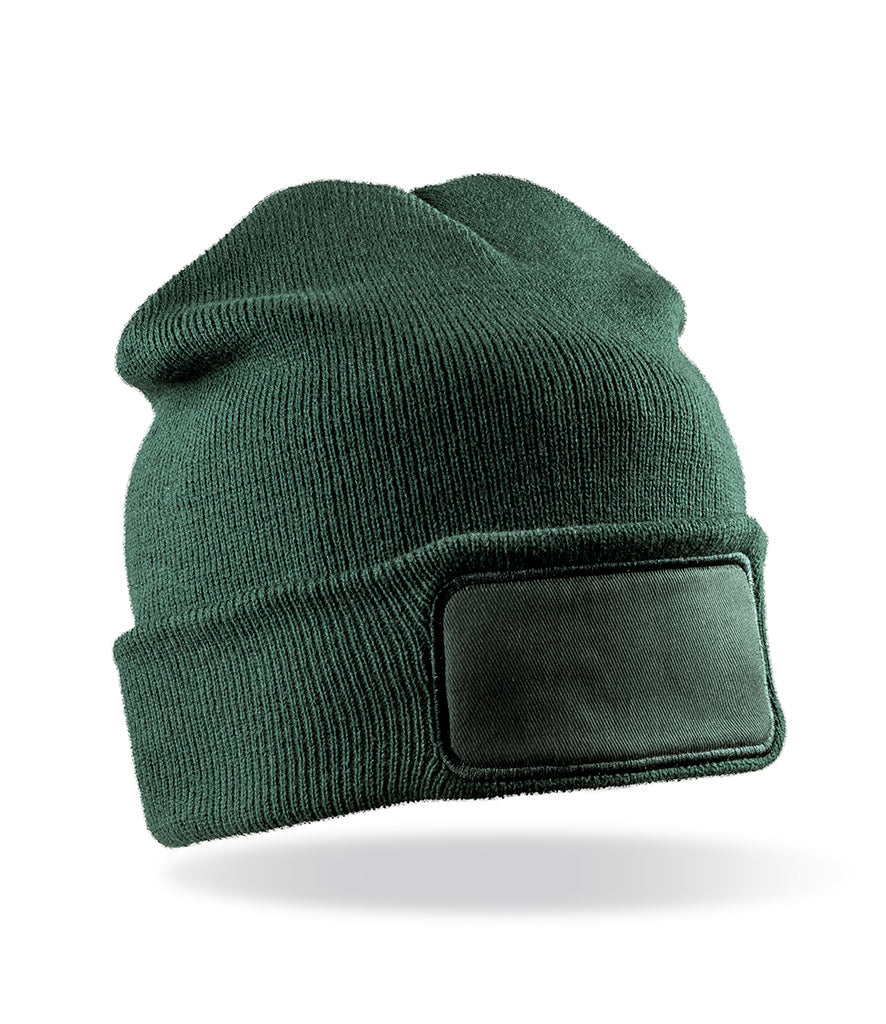 Fully Personalised Bottle Green Beanie Hat