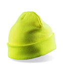 Personalised Fluorescent Yellow beanie Hat - 2