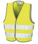 Fully Personalised With Your Logo UNISEX Fluorescent Yellow Hi-Vis High Visibility Vest - 1