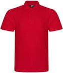 Fully Personalised Red UNISEX Polo Shirt - Create Your Design - 1