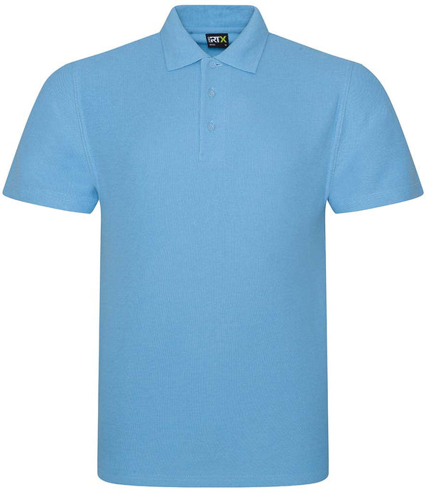 Fully Personalised Duck Egg Blue (light blue) UNISEX Polo Shirt - Create Your Design - 1