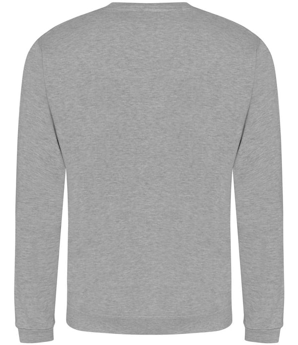 Fully Personalised Heather Grey UNISEX Sweatshirt Jumper - 2