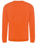 Fully Personalised Orange UNISEX Sweatshirt Jumper - 2