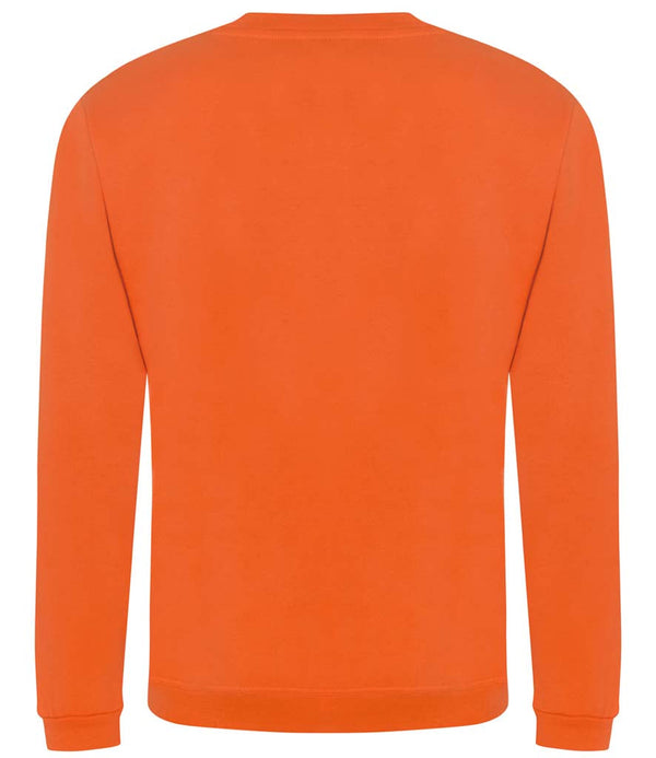 Fully Personalised Orange UNISEX Sweatshirt Jumper - 2
