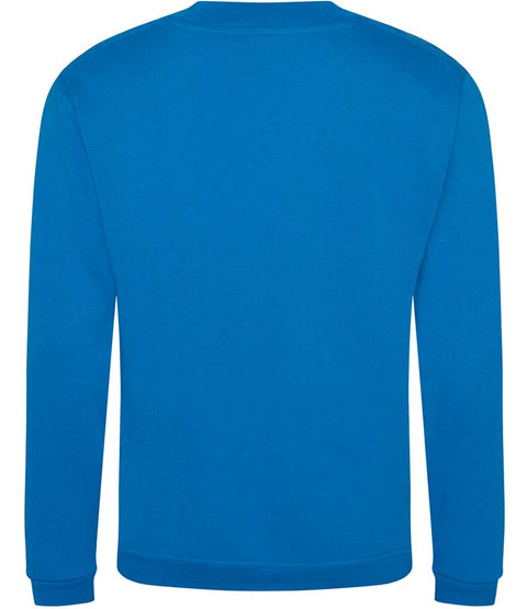 Fully Personalised Sapphire Blue UNISEX Sweatshirt Jumper - 0
