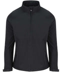 Fully Personalised Black UNISEX Soft Shell Jacket - 2