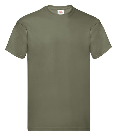Fully Personalised Military Green UNISEX Tshirt - Create Your Design