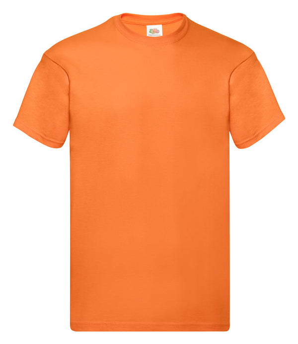 Fully Personalised Orange UNISEX Tshirt - Create Your Design - 1