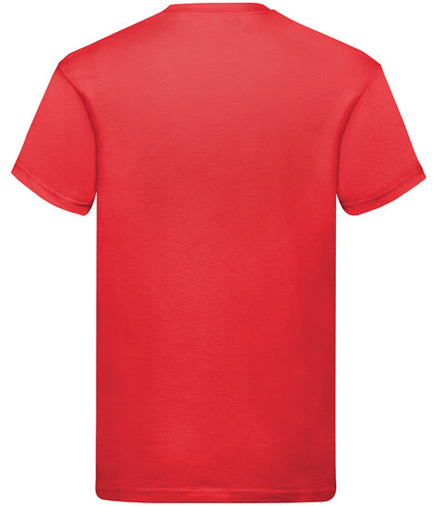 Fully Personalised Red UNISEX Tshirt - Create Your Design - 0
