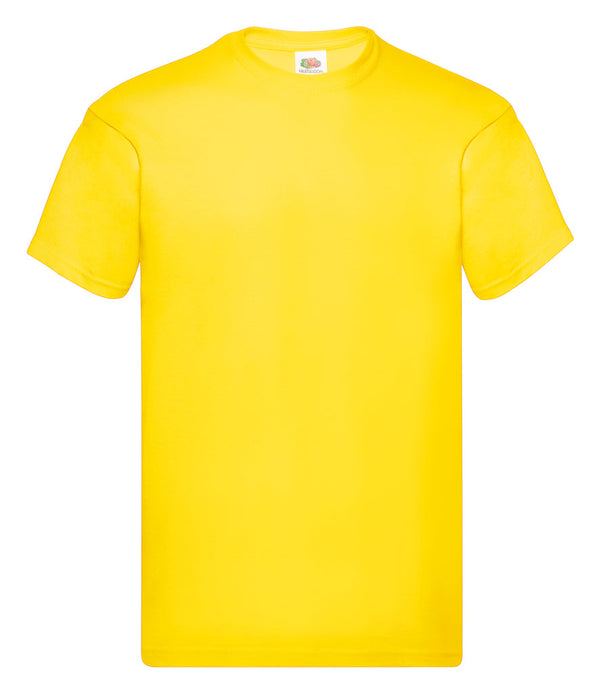 Fully Personalised Yellow UNISEX Tshirt - Create Your Design - 1