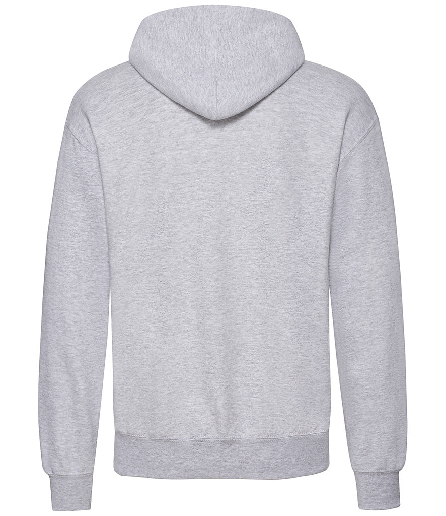 Fully Personalised Heather Grey UNISEX Pullover AWDis Hoodie - Create Your Design