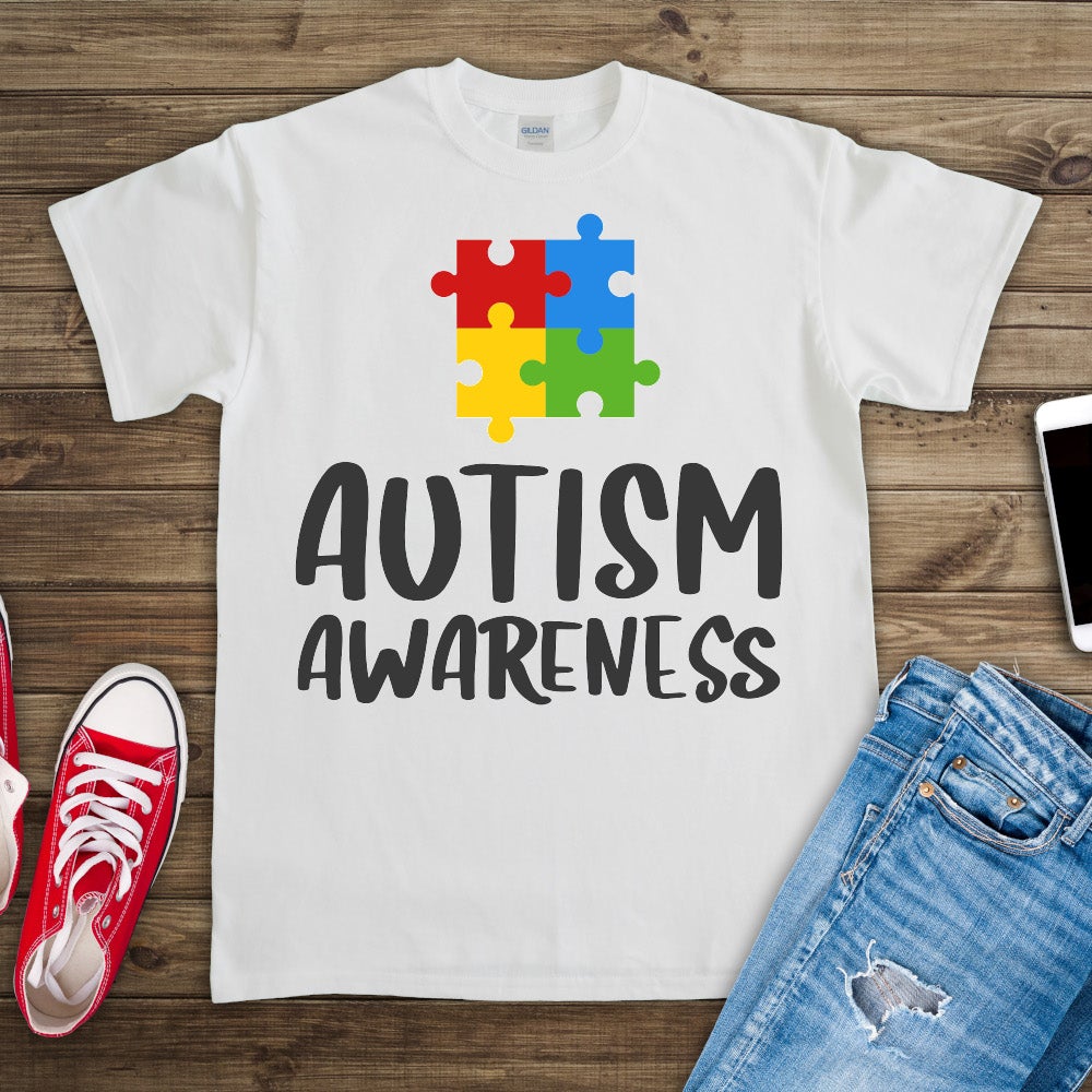 Autism Awareness Custom Tshirt Gildan Tshirt