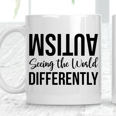 Autism Seeing The World Differently Mug