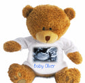 Personalised Photo Edward Teddy Bear with Photo and text Baby Scan Cuddle Toy - 1