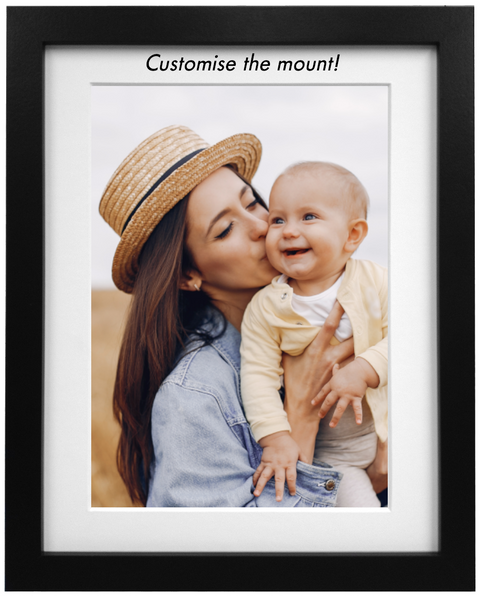 Premium Black A3 Photo Picture Frame Ready To Hang Premium Thickness - 0