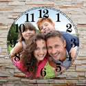 Personalised Picture Photo Glass Clock Upload Your Photo - 3