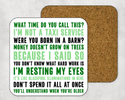 Popular Parent Sayings Quotes Custom Printed Coaster - 3