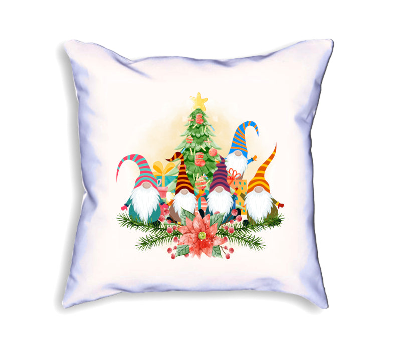 Personalised Christmas Gonk Multiple Family Cushion - Perham Prints