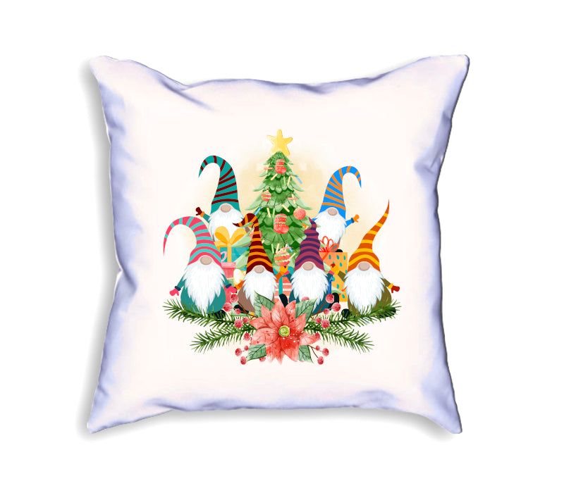 Personalised Christmas Gonk Multiple Family Cushion - Perham Prints