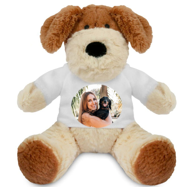 Personalised Photo Darcy Dog Animal Teddy Cuddle Toy - 1