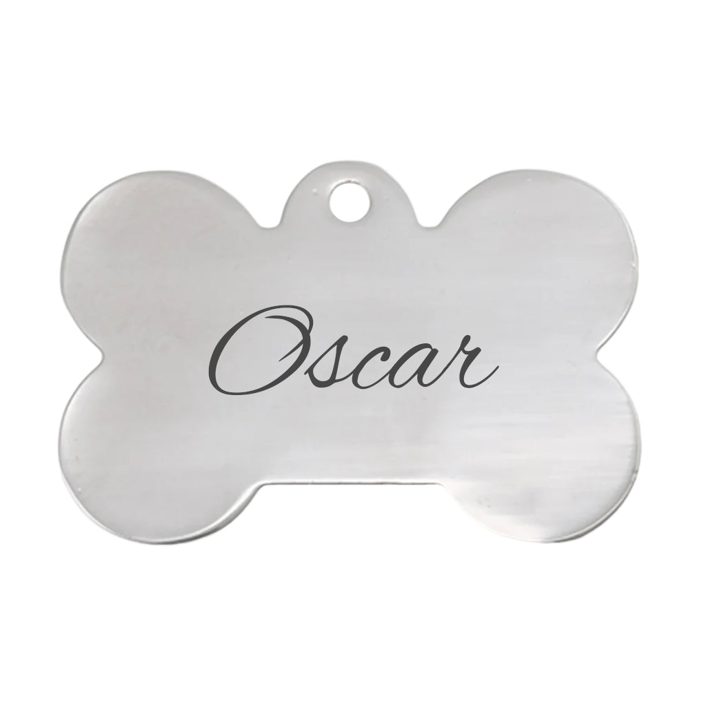 Personalised Engraved Dog Tag Necklace