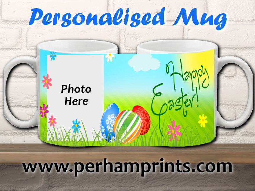 Personalised Happy Easter Cup