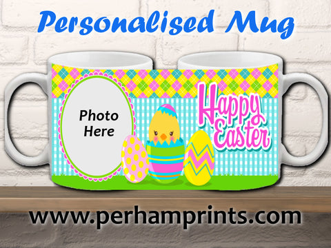 Personalised Happy Easter Cup