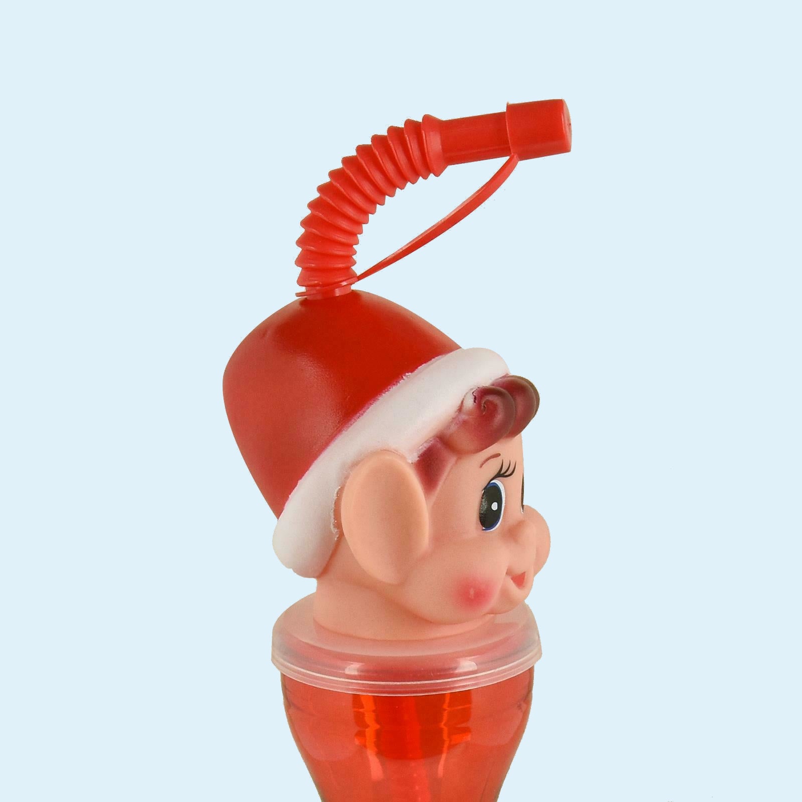 Personalised with name Red Elf Bottle Christmas Gift - Perham Prints