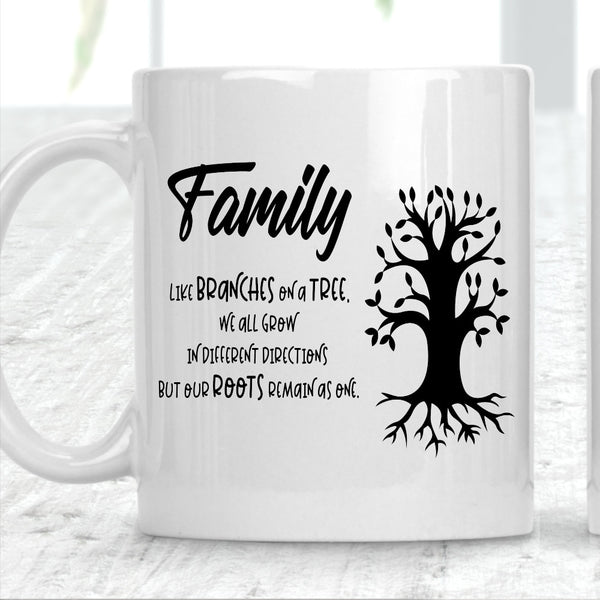 Family Like Branches On A Tree Mug - 1