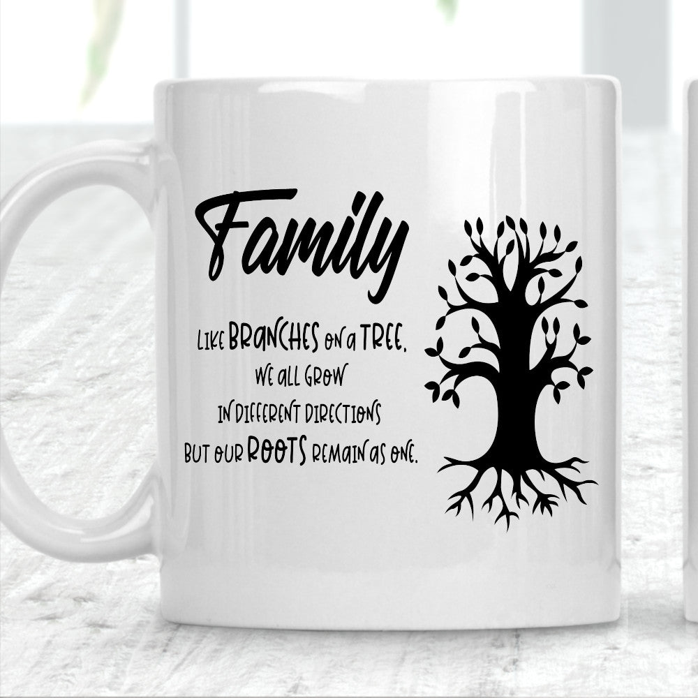 Family Like Branches On A Tree Mug