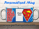 Super Step Dad - Father's Day Gift - Personalised Mug - 1