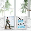I'm A Hooker On The Weekends Fisher Personalised Photo Cup Mug - 1