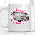 Happy Camper Caravan Van Cup Mug - 3