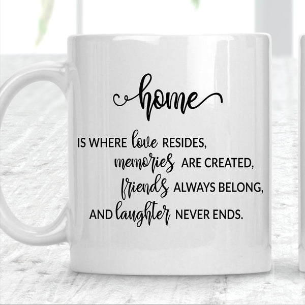 Home Is Where Love Resides Mug - 1