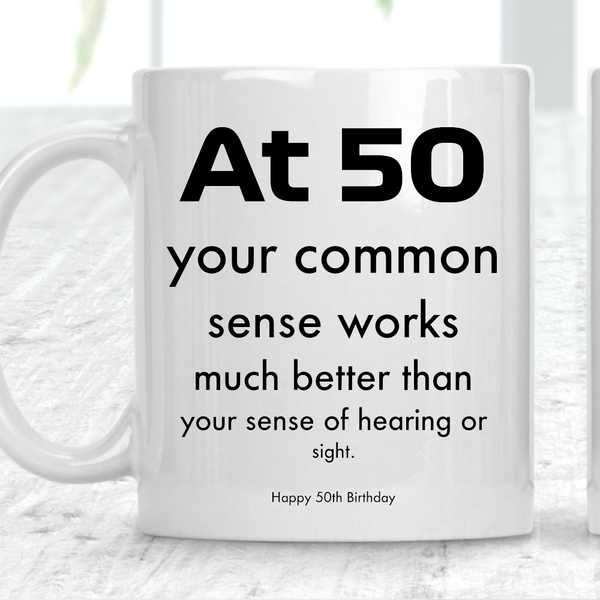Happy 50th Birthday Custom Mug - 1