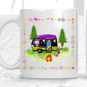 Personalised Caravan Camper Van Home Is Where We Park It Cup Mug - 9