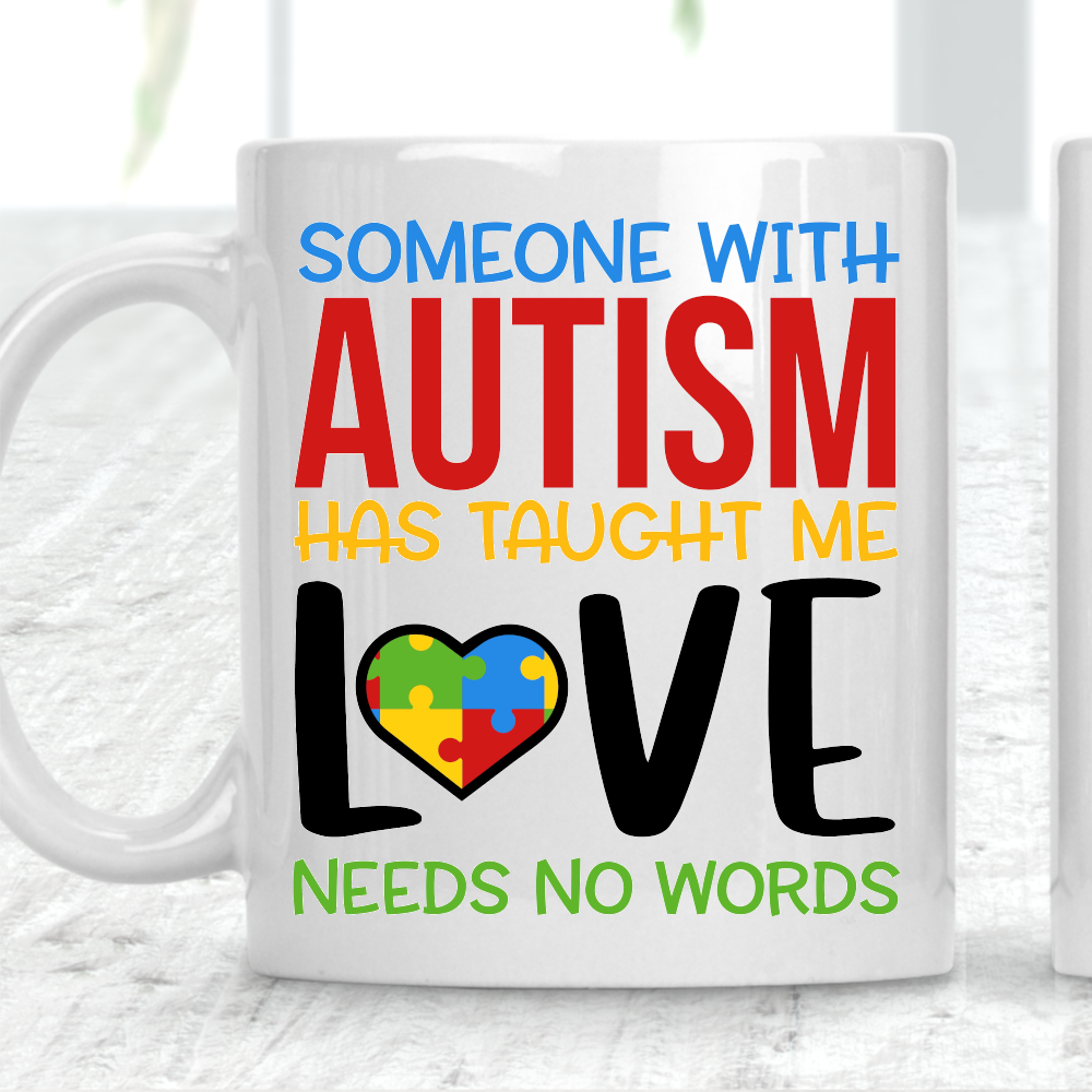 Shine A Light On Autism Mug