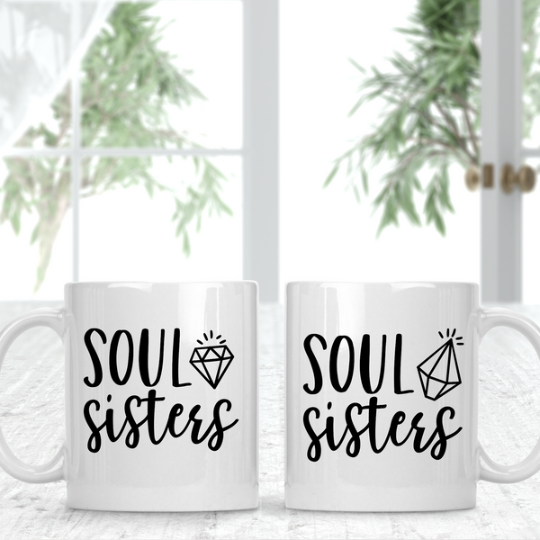Soul Sisters Friend Two Matching Mugs - 1