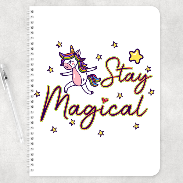 Stay F*cking Magical A4 Personalised Note pad Note book - 2